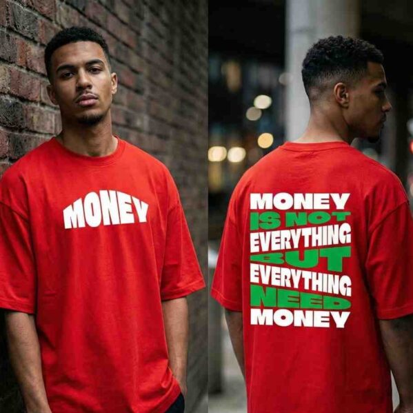 "Money" Premium Oversized T-Shirt