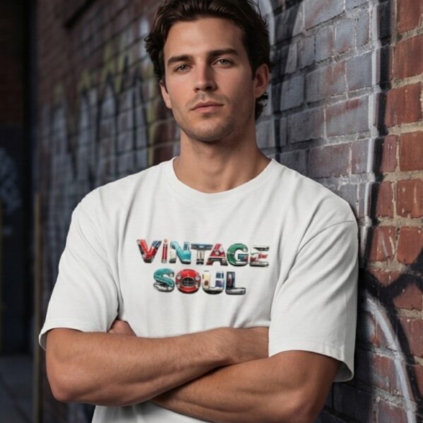 Vintage Soul | Retro Automotive 3D Graphic Tee