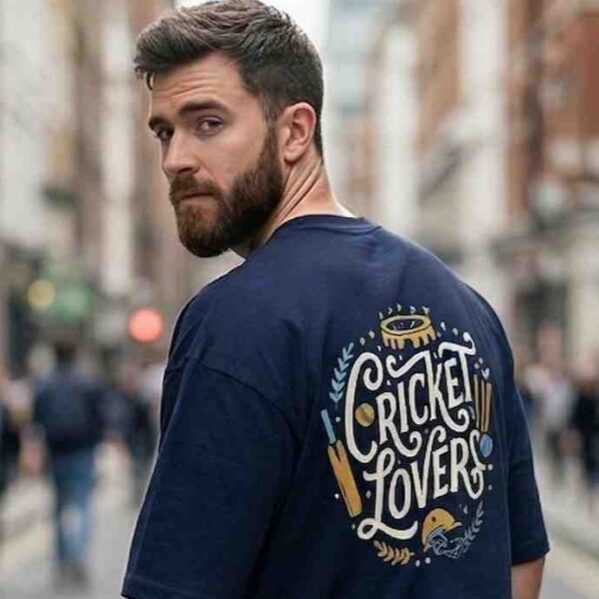 Premium "Cricket Lovers" Graphic T-Shirt – More Than Just A Game
